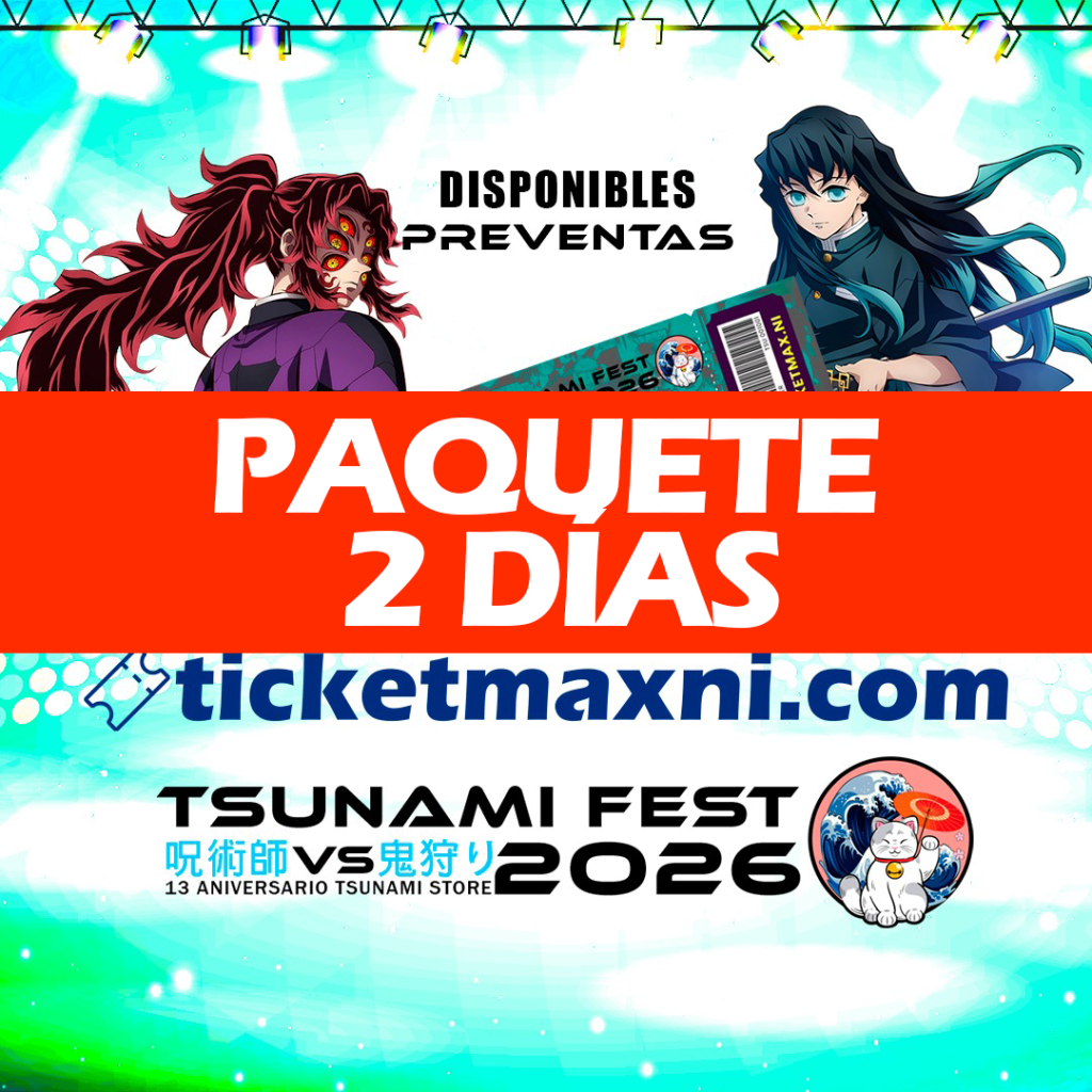 TSUNAMI FEST - 2 DÍAS